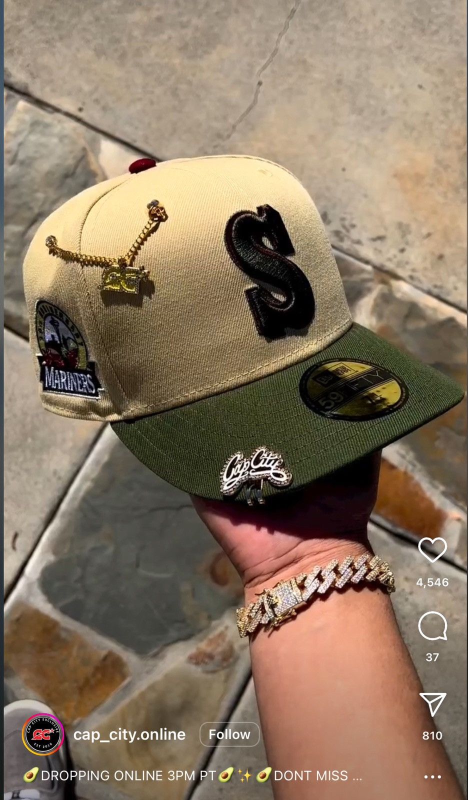 New Era New Era x Cap City Seattle Mariners ‘Avocado’ Size ONE SIZE - 1 Thumbnail