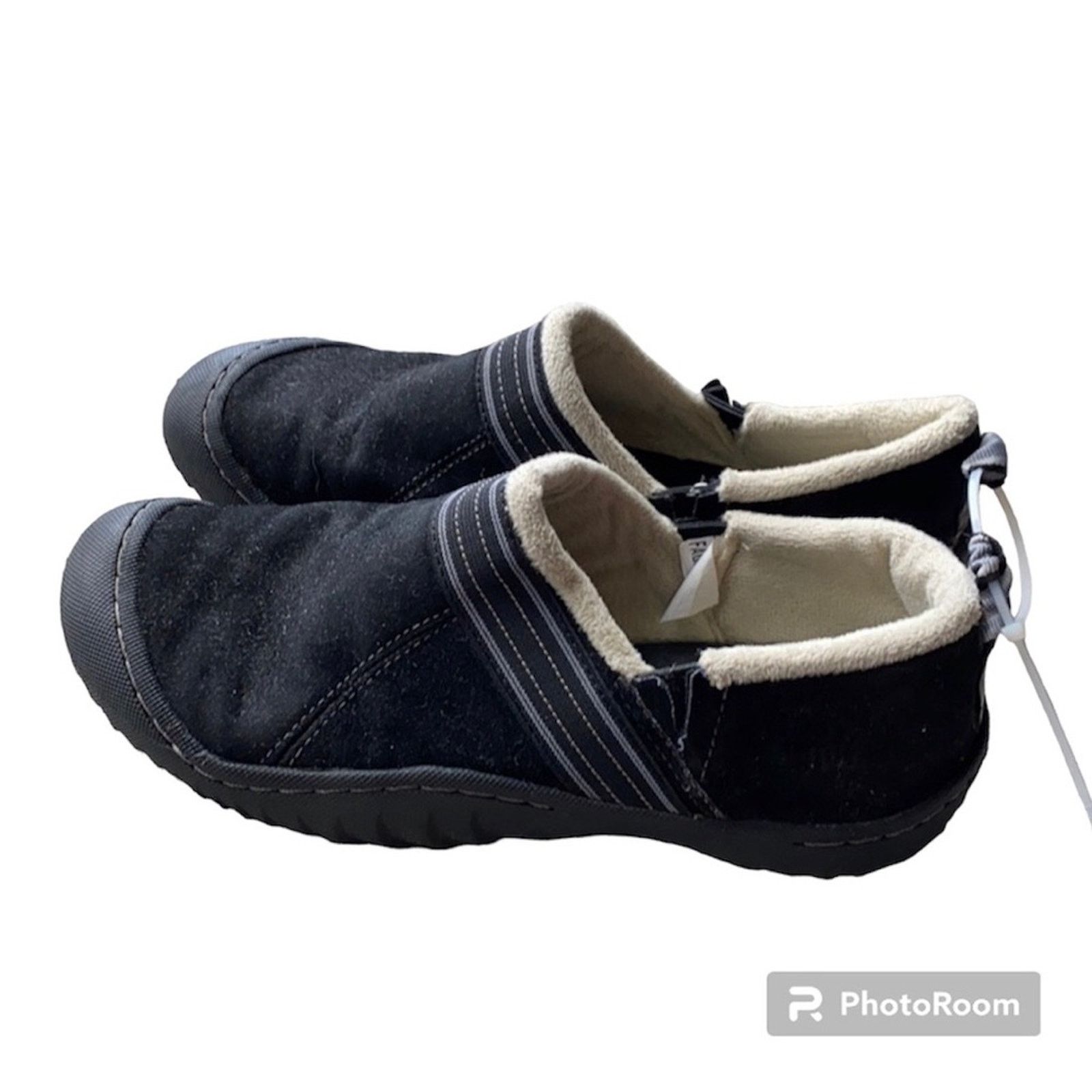 Other Jambu Black Velvet sherpa Lined All Terra Traction SlipOn Size US 7 / IT 37 - 1 Thumbnail