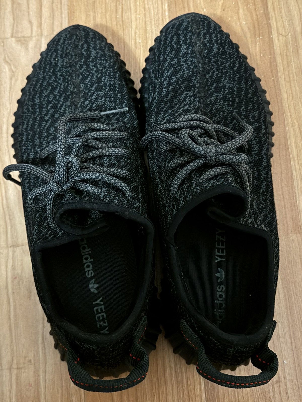 Adidas Yeezy Boost 350 Pirate Black 2016 Size US 9.5 / EU 42-43 - 4 Thumbnail