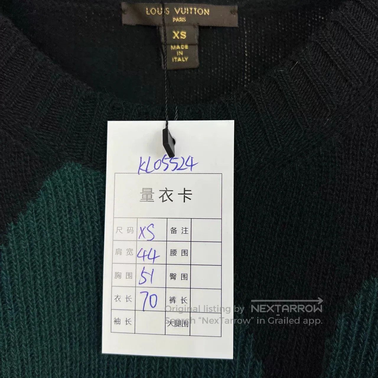 Louis Vuitton louis vuitton sequined knit sweatshirt. Size XS / US 0-2 / IT 36-38 - 6 Thumbnail