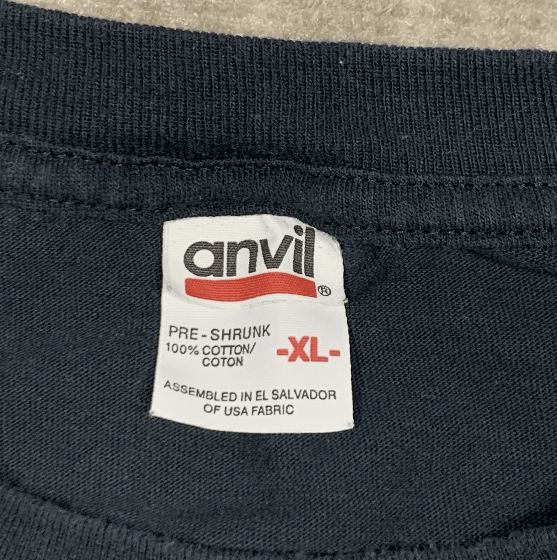 Anvil Dead Company Shirt XL Black Local Crew Tour Concert 2003 VTG Size US XL / EU 56 / 4 - 5 Thumbnail