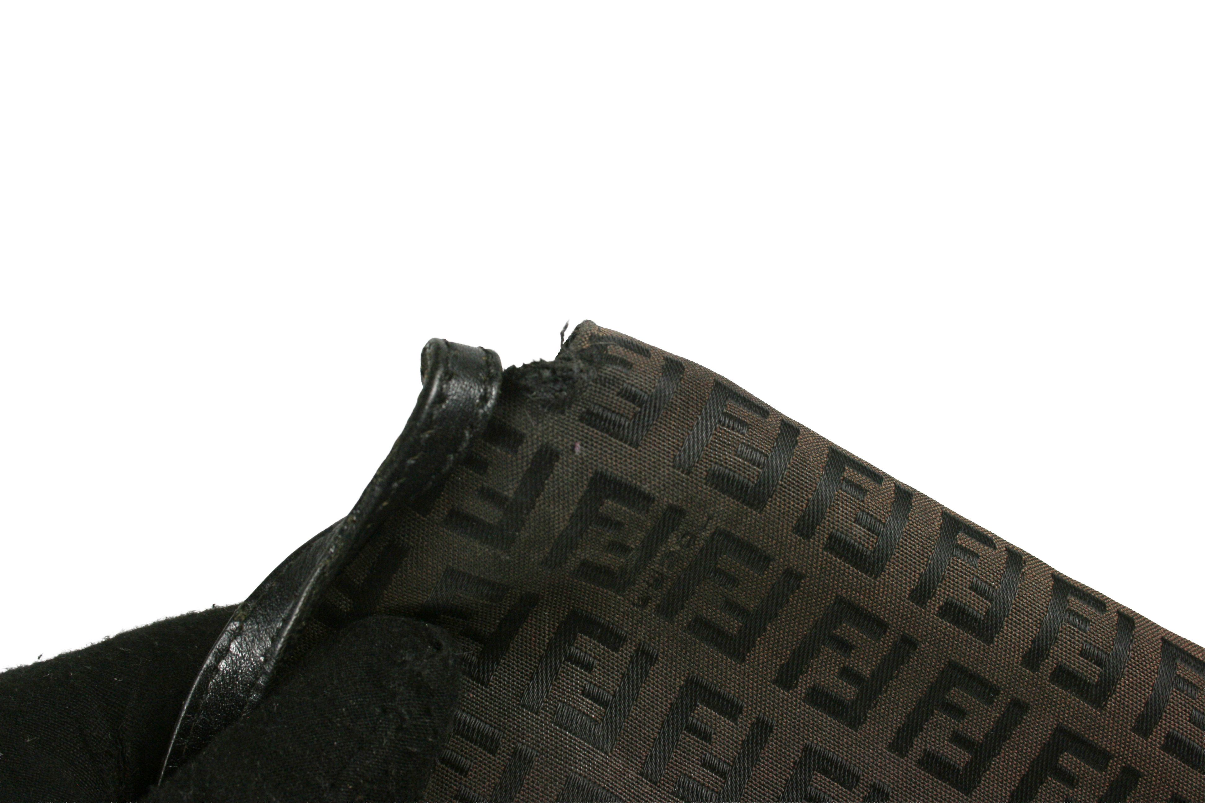 Fendi 00S Zucchino Zucca Monogram Pattern Crossbody Bag Vintage Size ONE SIZE - 12 Thumbnail