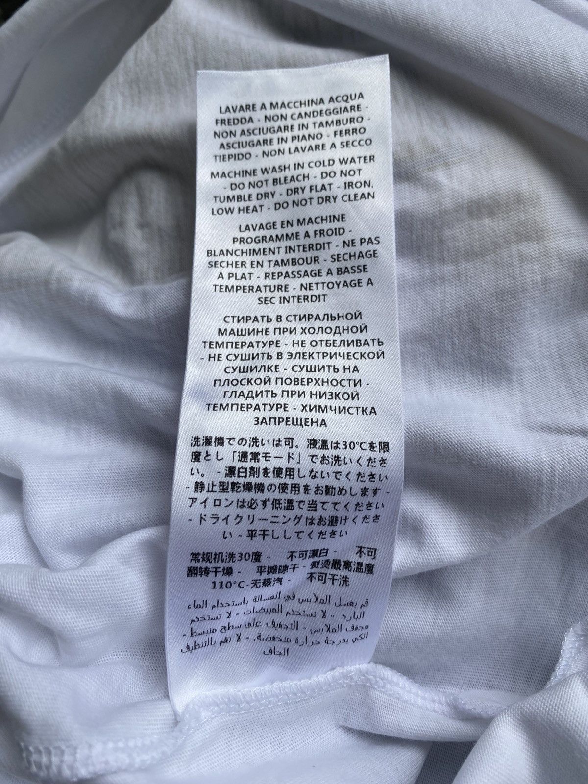 Alexander McQueen Alexander McQueen Skull Logo T Shirt Size US M / EU 48-50 / 2 - 4 Thumbnail
