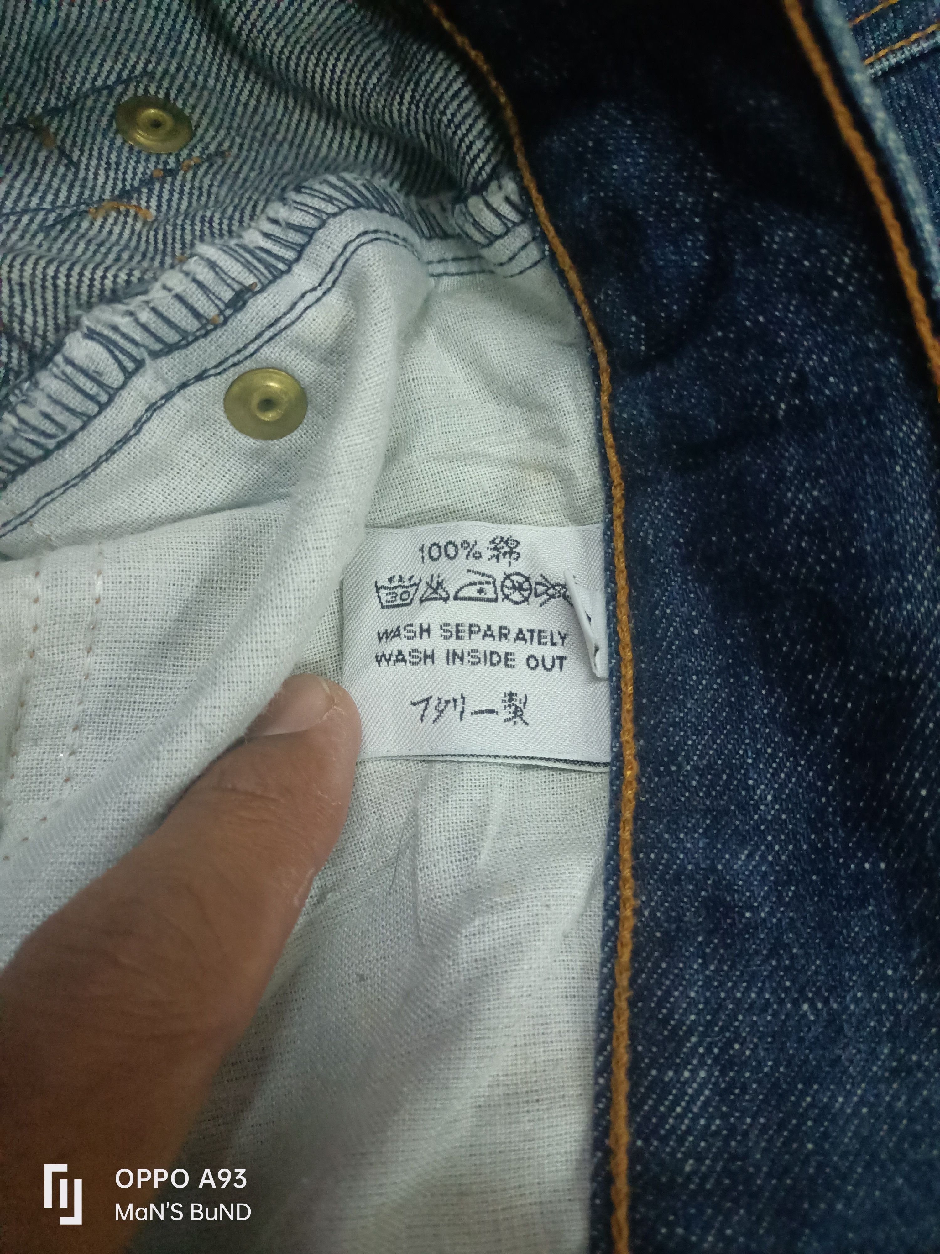 Andrew Mackenzie Distressed ANDREW MACKENZIE Denim Jeans Size US 31 - 15 Thumbnail