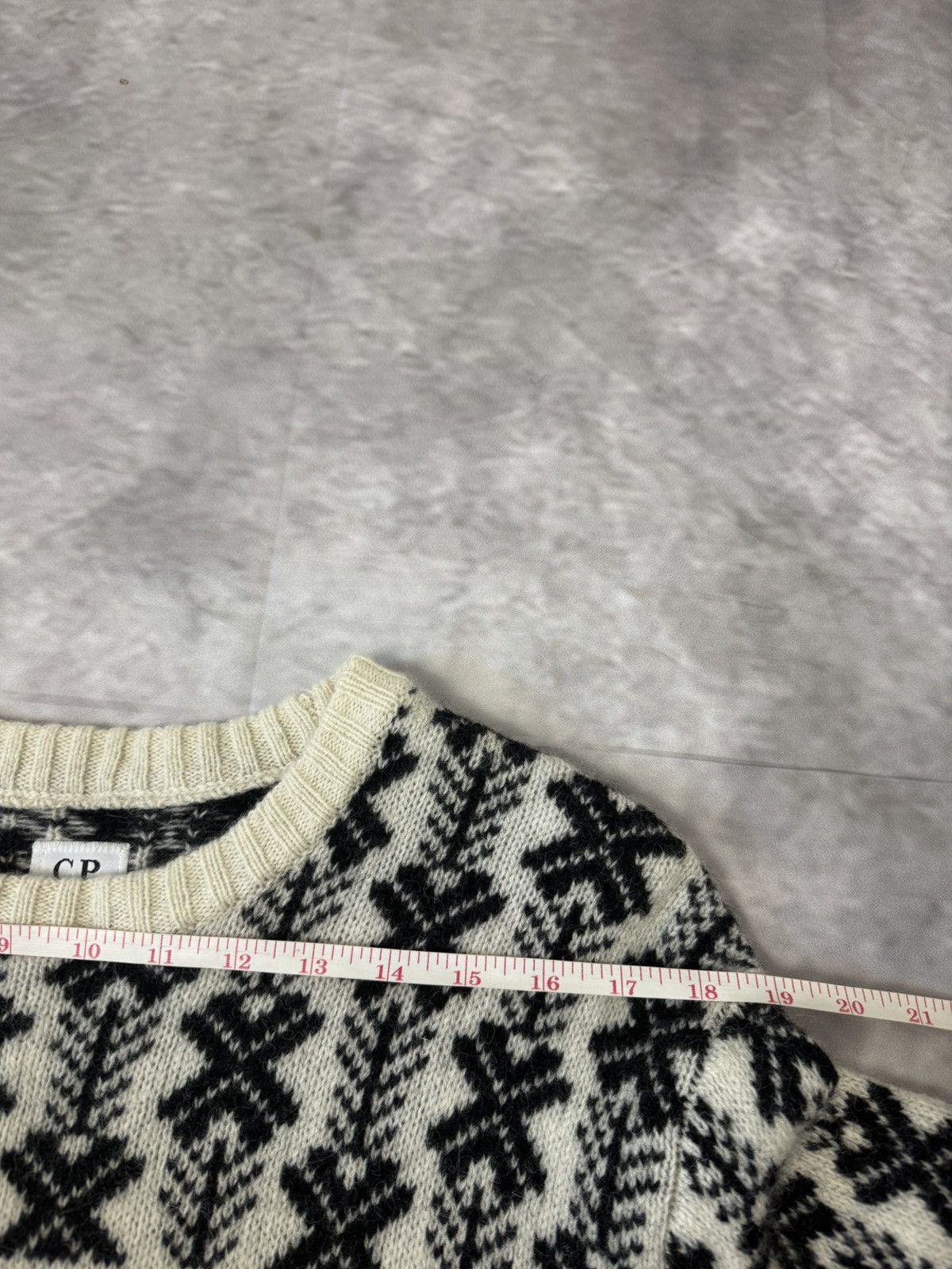C.P. Company C.P. Company Wool Logo Knit Sweater — Size S Size US S / EU 44-46 / 1 - 10 Thumbnail