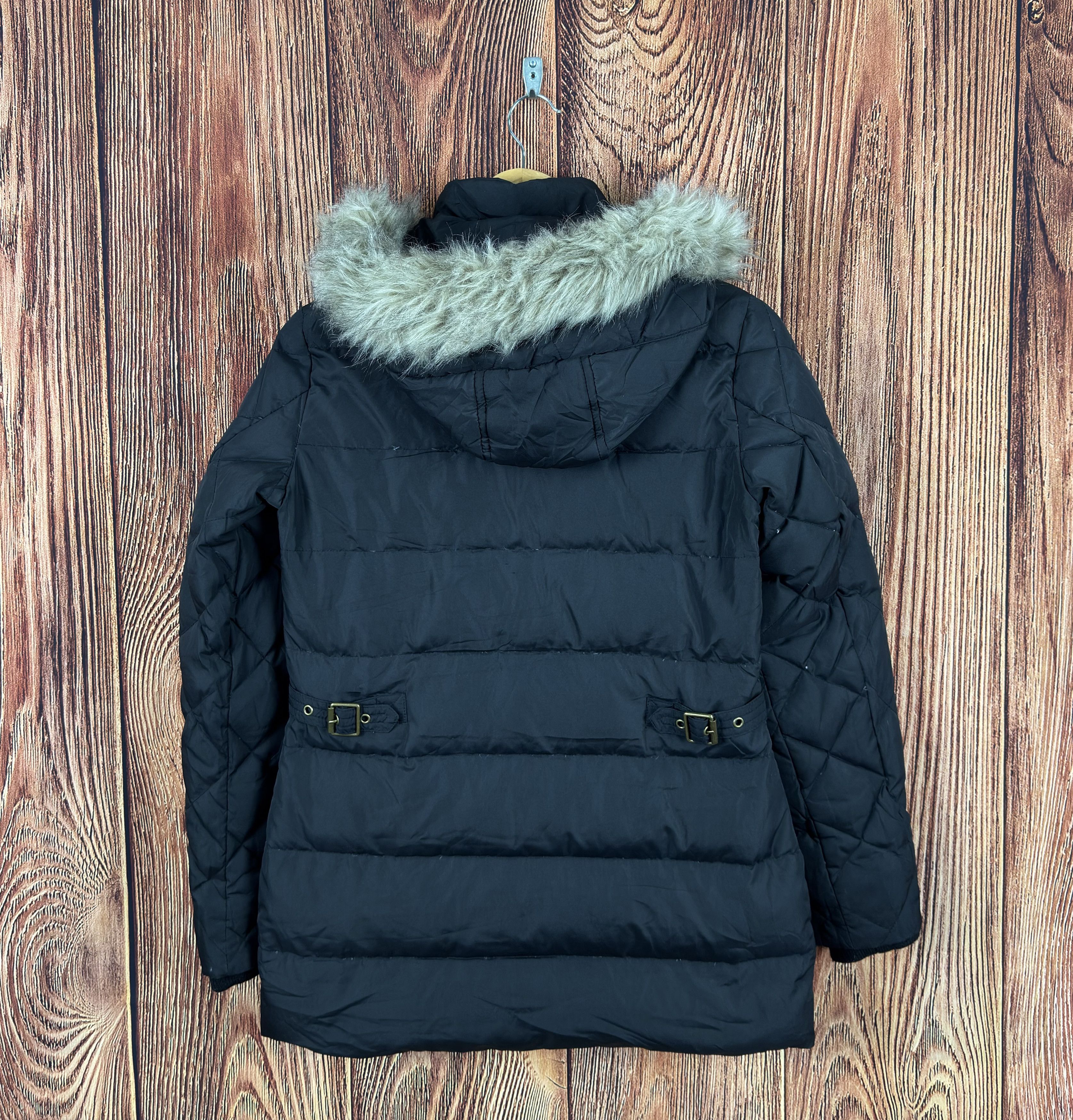 Lauren Ralph Lauren Lauren Ralph Lauren Down Hooded Black Puffer Women's Jacket Size XS / US 0-2 / IT 36-38 - 8 Thumbnail