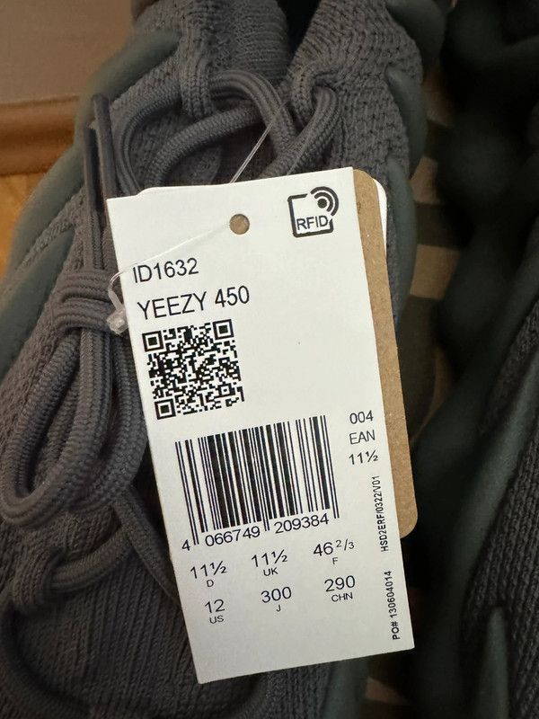 Kanye West × Yeezy Adidas Yeezy boost Yeezy 450 stone teal EU46 2/3 US12 Size US 12 / EU 45 - 2 Thumbnail
