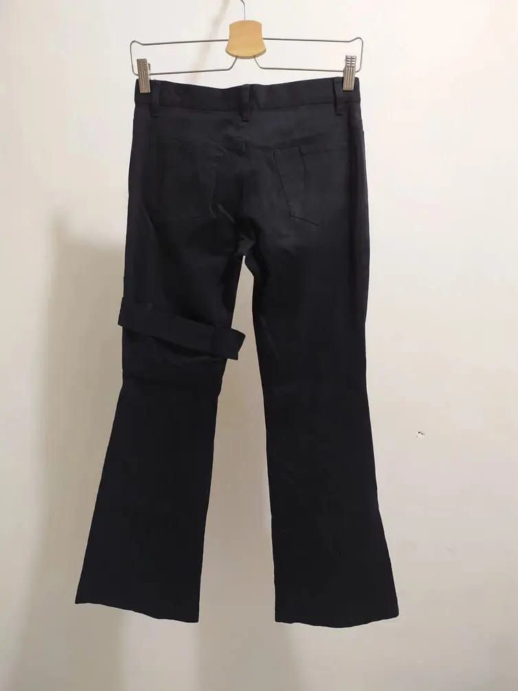 Japanese Brand Made In Japan B.P.N Black Bondage Pants Size US 28 / EU 44 - 6 Thumbnail