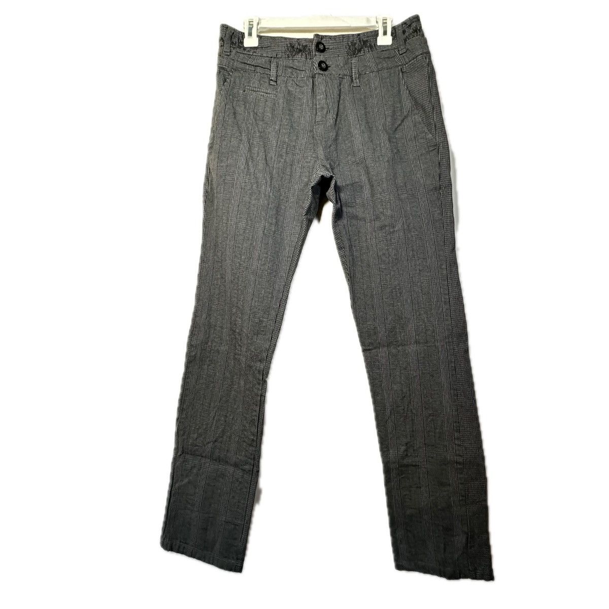 Desigual Desigual Pinstripe Trousers Double Button Waist EU 30 US 10 Size 25" / US 0 / IT 36 - 1 Thumbnail