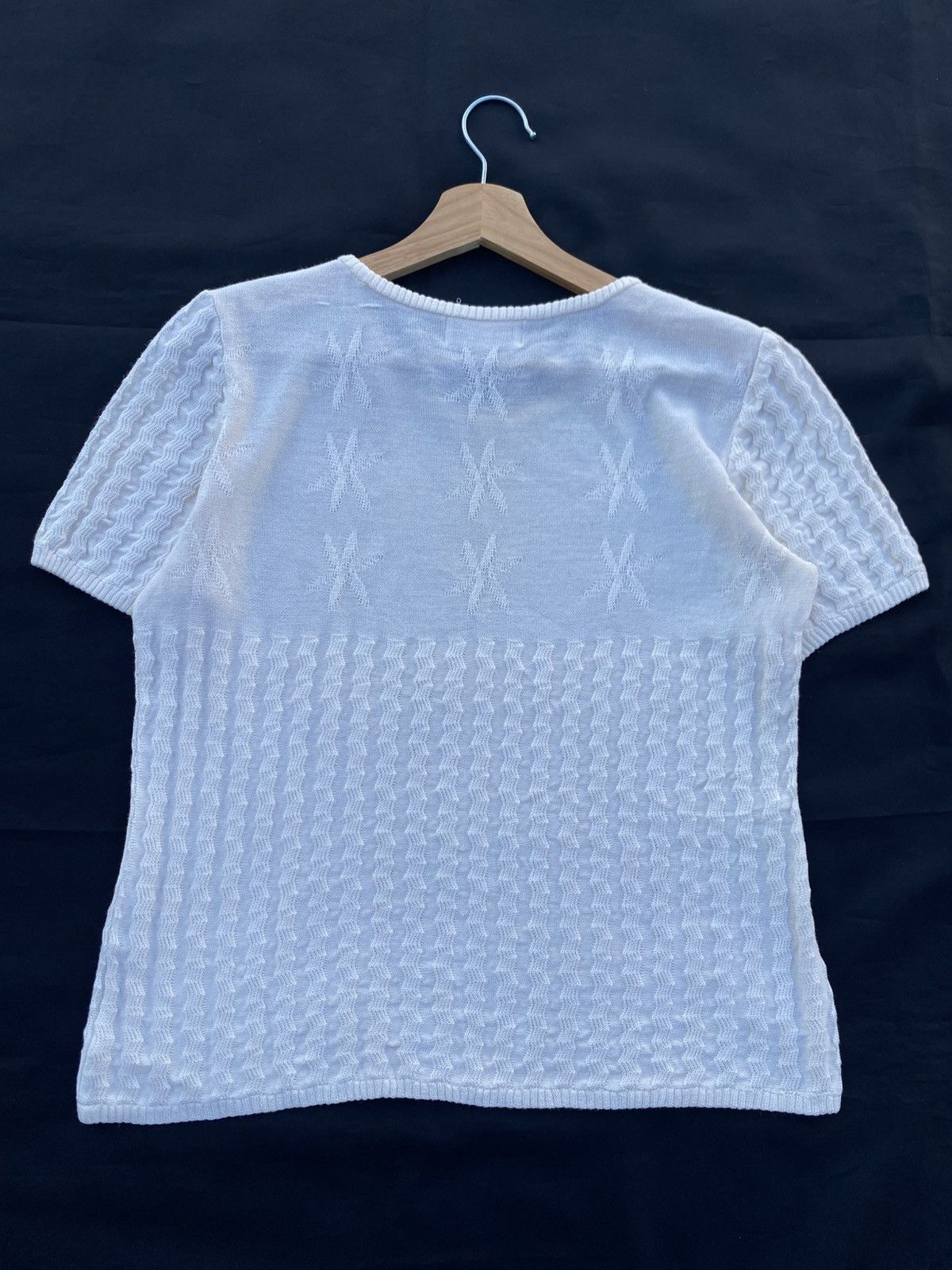 Yves Saint Laurent Rare Vintage Yves Saint Laurent YSL Knitted Sweater Size M / US 6-8 / IT 42-44 - 15 Thumbnail