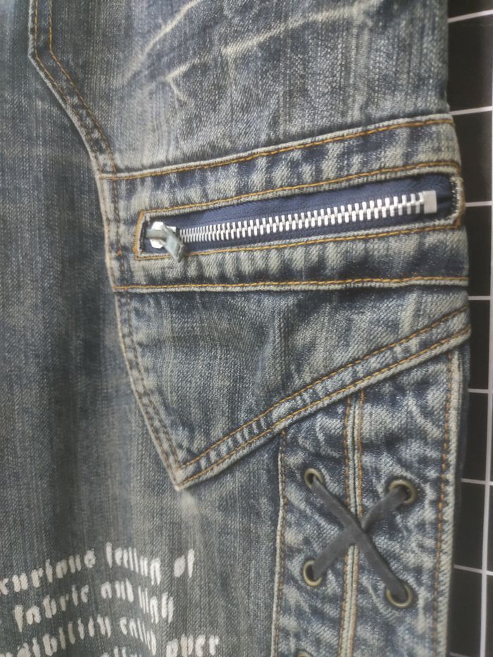 Japanese Brand Japanese Brand Denim Inspired By Chrome Hearts Jeans Size US 34 / EU 50 - 5 Thumbnail