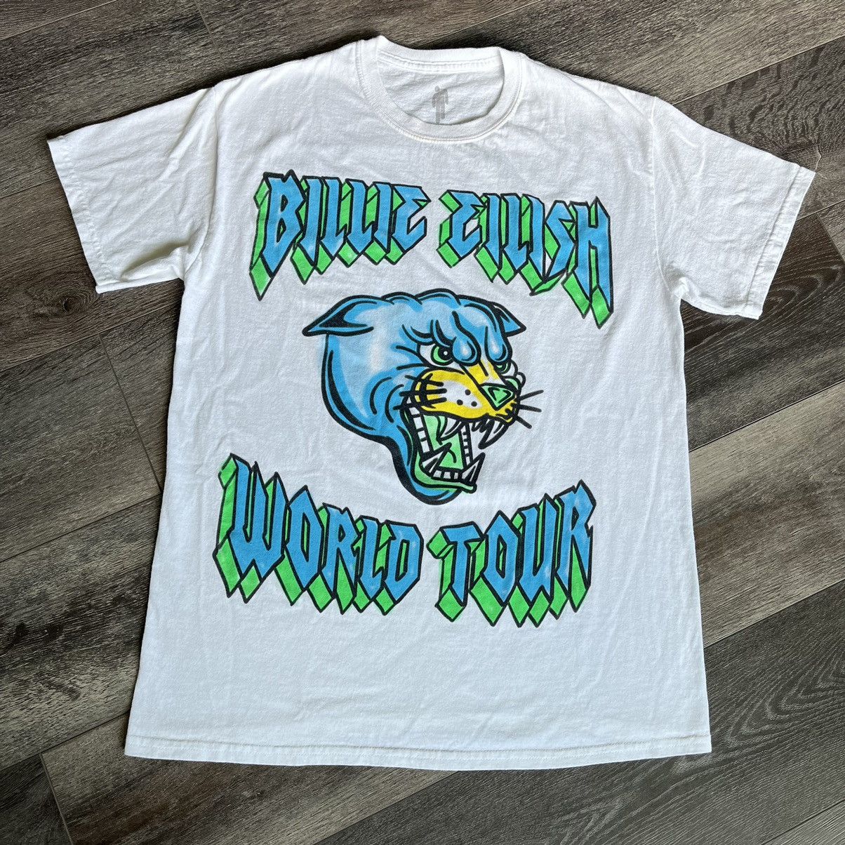 RARE Billie Eilish 2019 World Tour on sale L Tee