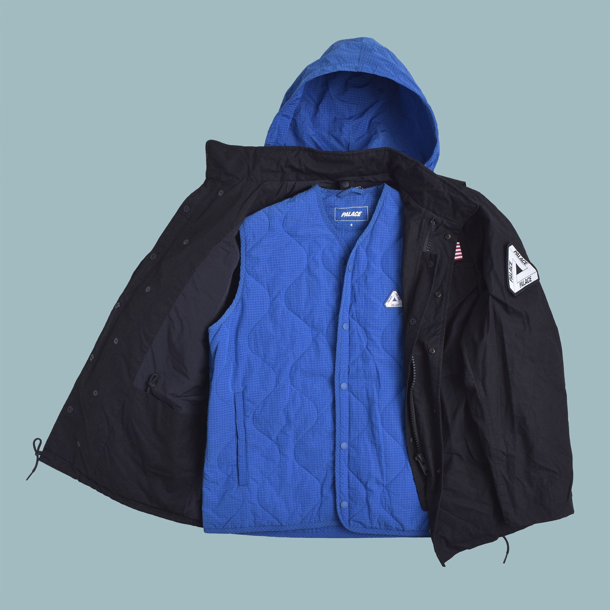 Palace PALACE P-65 JACKET VEST 2-in-1 Size US L / EU 52-54 / 3 - 3 Thumbnail