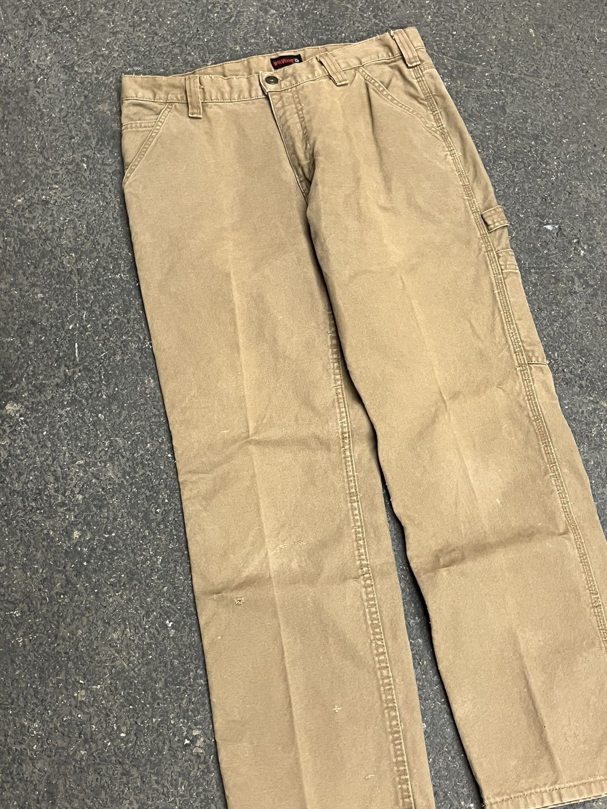 Carhartt × Vintage Carhartt style vintage workwear cargo pants baggy skater Size US 34 / EU 50 - 6 Thumbnail