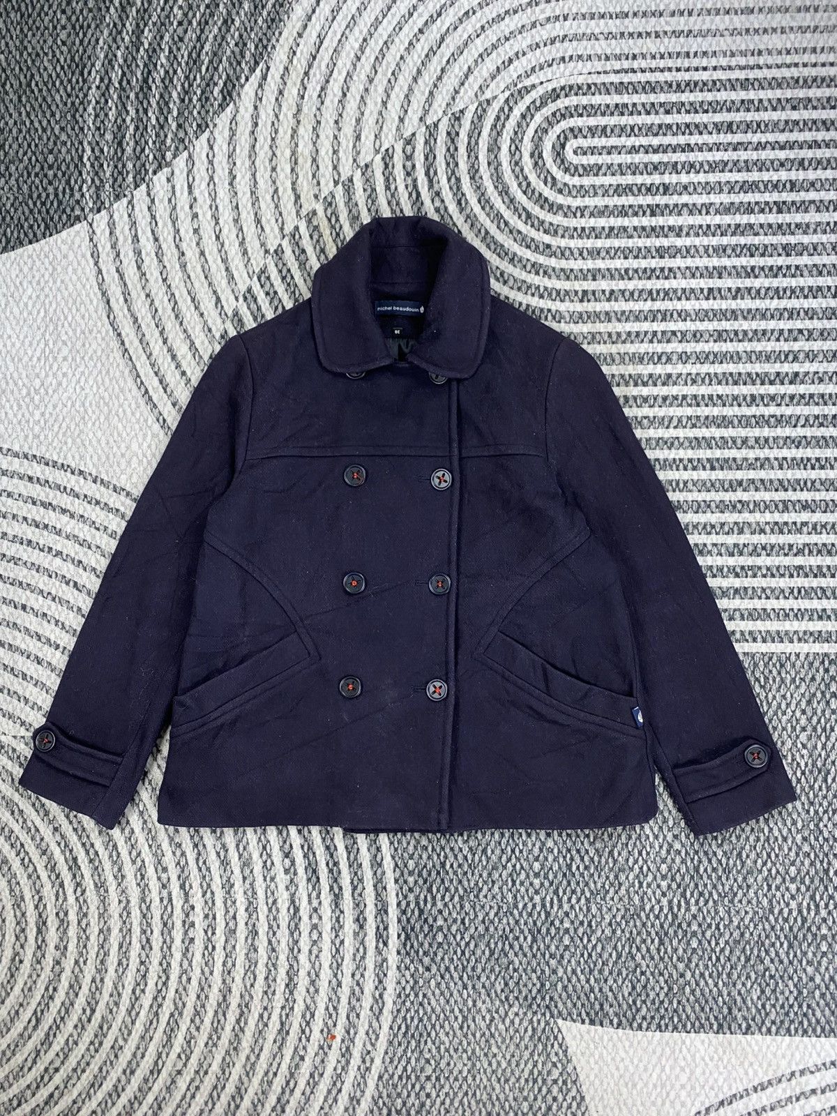 Vintage 🔥STEALS Vintage Michel Beaudouin Rare Style Jacket Size US S / EU 44-46 / 1 - 1 Thumbnail