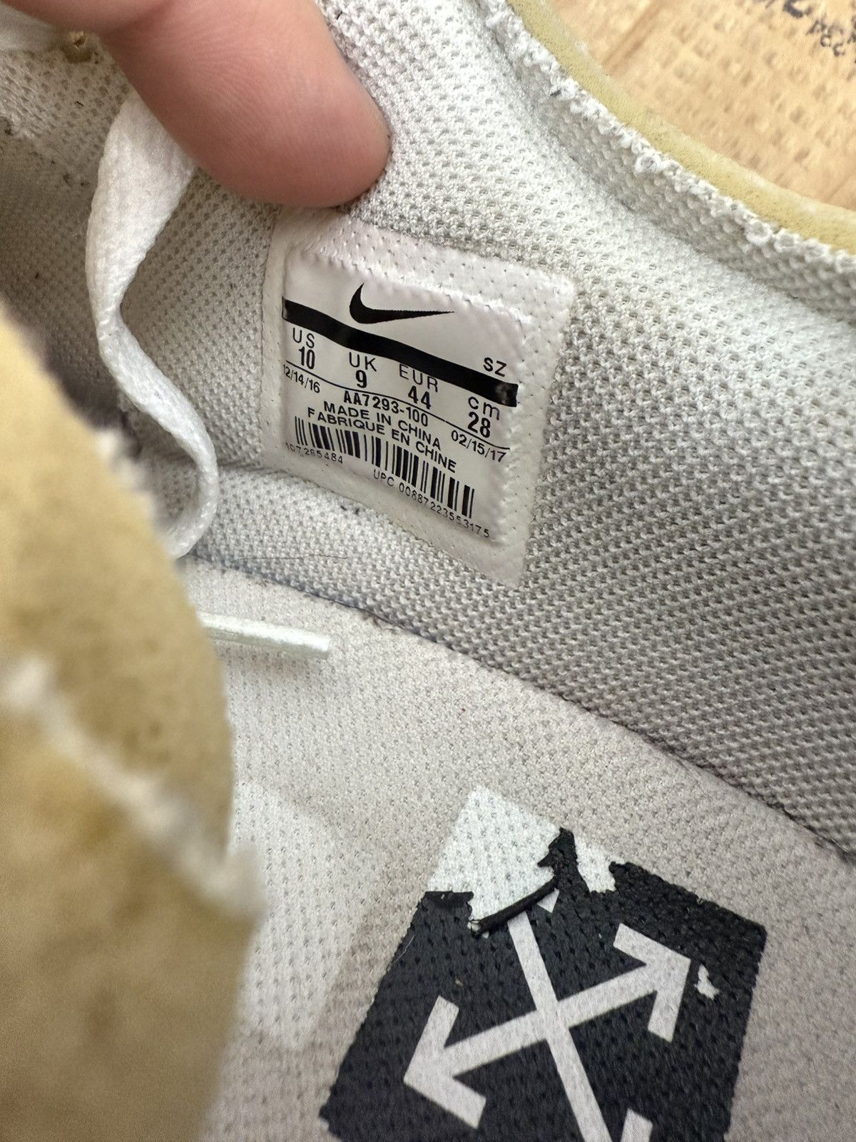 Nike × Off-White Nike off white air max 90 The Ten pre owned og all Size US 10 / EU 43 - 13 Thumbnail