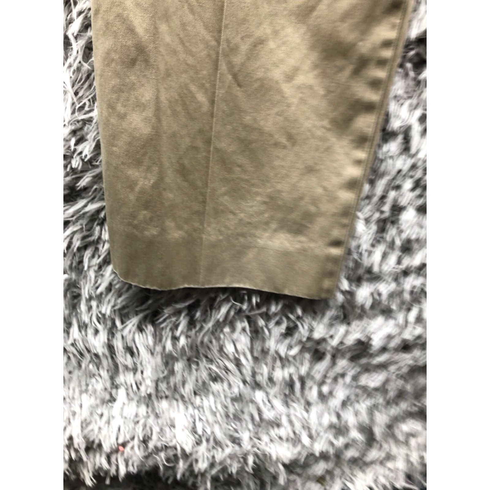 Dockers DOCKERS D3 Classic Khaki Pants Mens 32x34 Beige Flat Front Straight Leg Knits Casual Pants Size US 32 / EU 48 - 7 Thumbnail