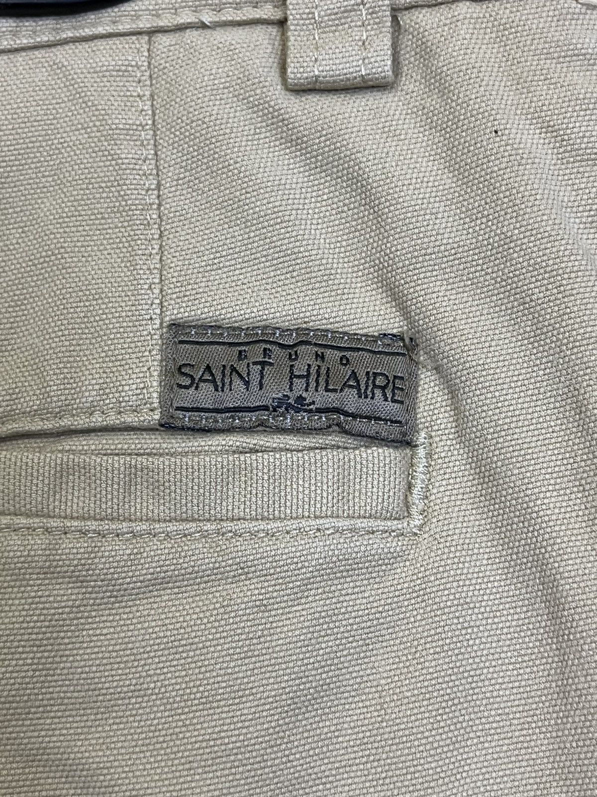 Vintage VINTAGE BRUNO SAINT HILAIRE MADE IN FRANCE CASUAL PANTS Size US 34 / EU 50 - 18 Thumbnail