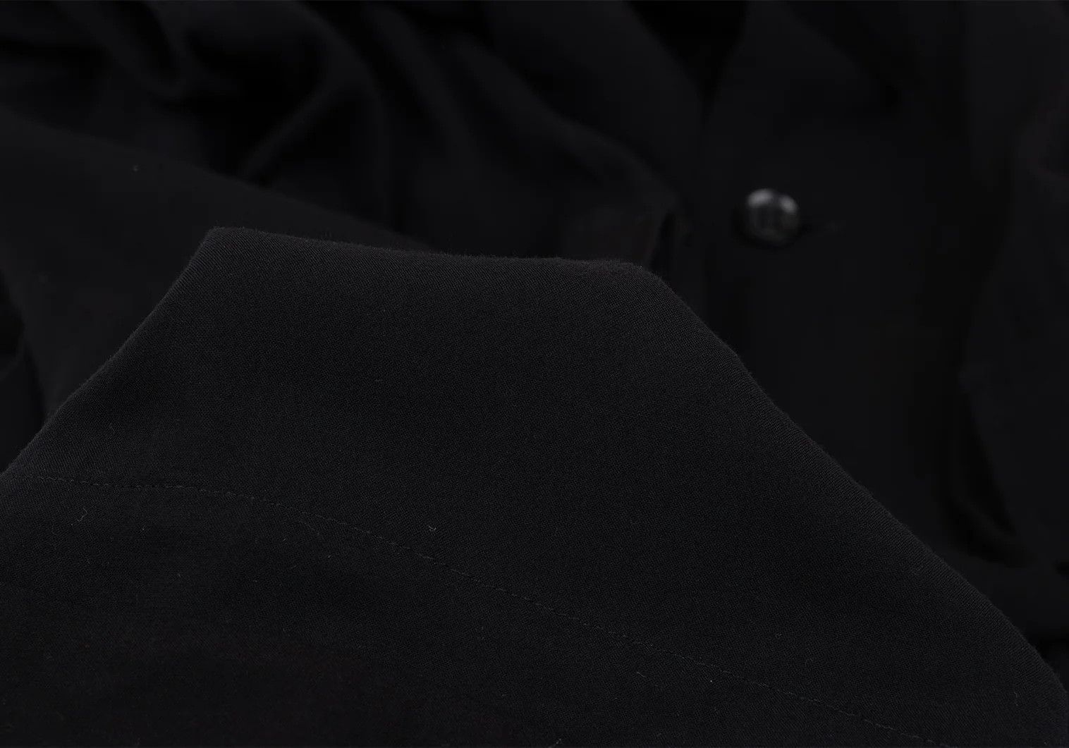Yohji Yamamoto Yohji Yamamoto Rayon Pocket Design Long Shirt Size US XL / EU 56 / 4 - 18 Thumbnail