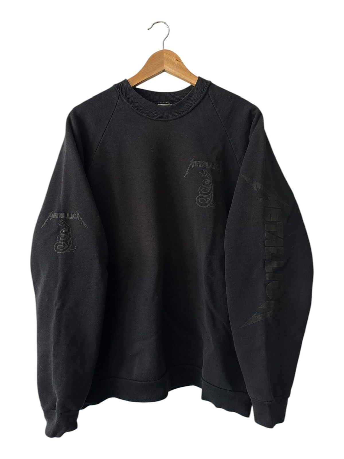 Vintage Vintage Metallica 90’ Crewneck Size US L / EU 52-54 / 3 - 1 Thumbnail