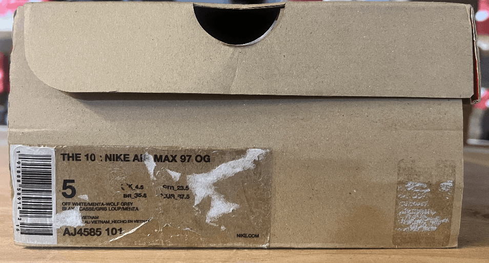 Nike Nike Air Max 97 Off-White Menta AJ4585-101 Sz 5 Size US 5 / EU 37 - 9 Thumbnail