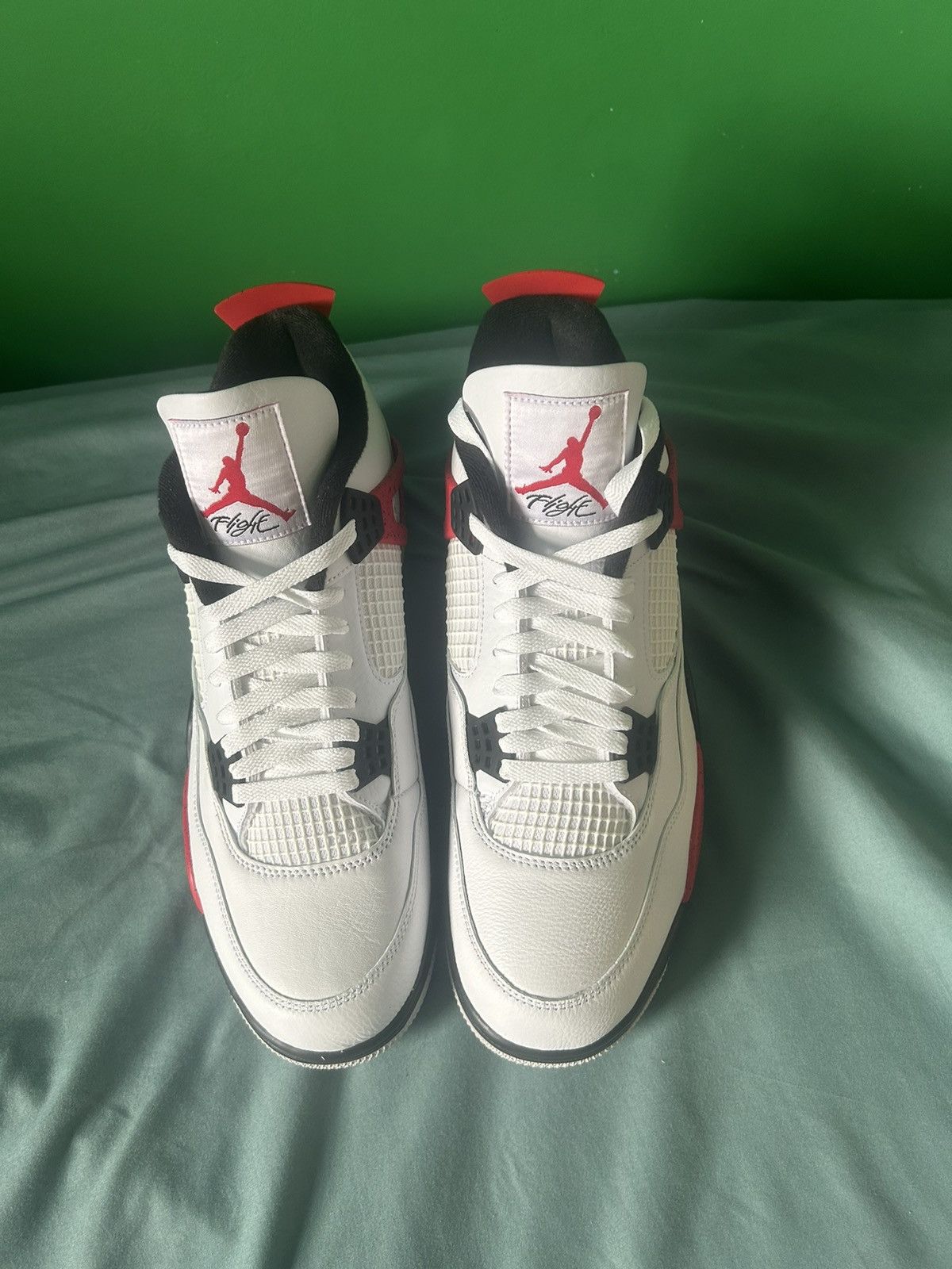 Jordan Brand Nike Air Jordan 4 Red Cement 2023 Size US 11.5 / EU 44-45 - 8 Thumbnail