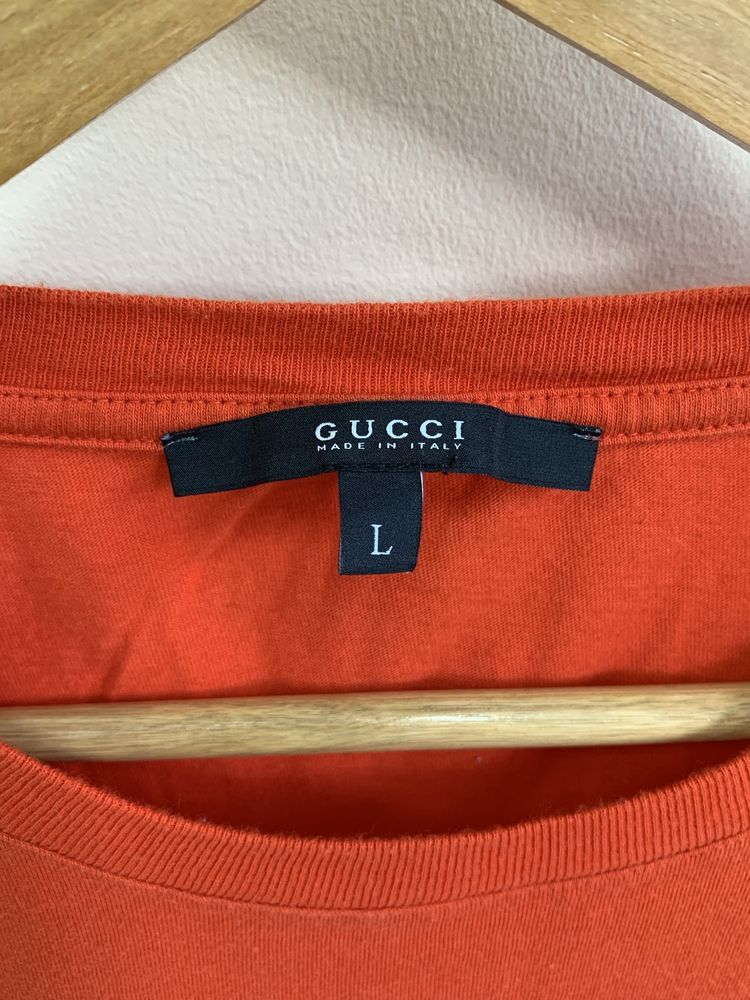 Gucci Gucci Vintage Orange T-shirt Size US S / EU 44-46 / 1 - 2 Thumbnail
