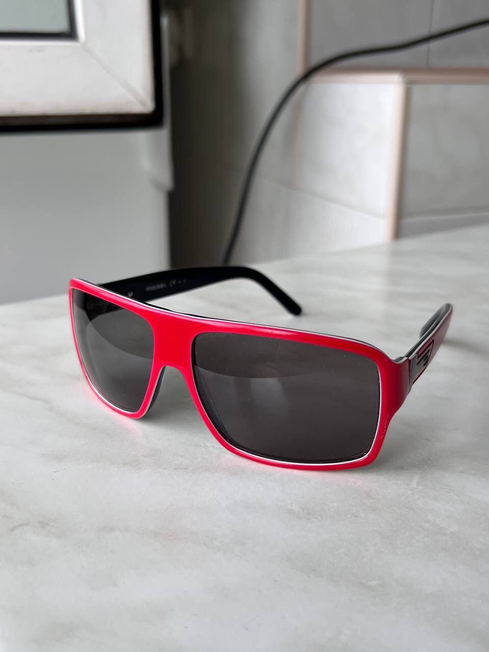 Diesel Vintage Diesel Sunglasses Punk Rock Eyewear Logo Y2K Size ONE SIZE - 3 Thumbnail