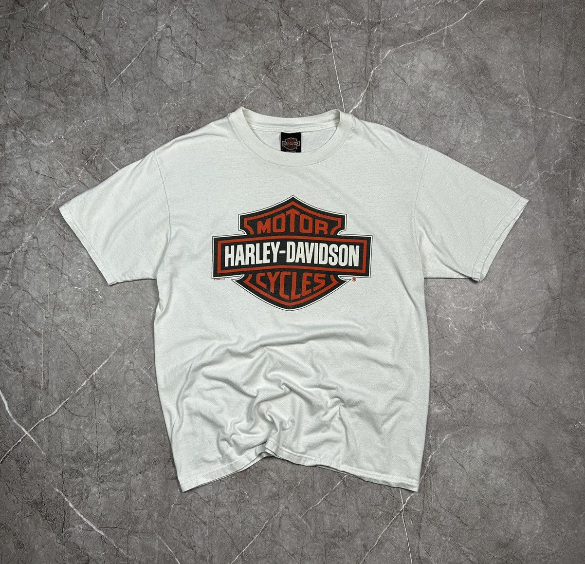 Harley Davidson × Vintage Vintage Harley Davidson 90s Motorcycles T-shirt Size L Size US L / EU 52-54 / 3 - 1 Thumbnail