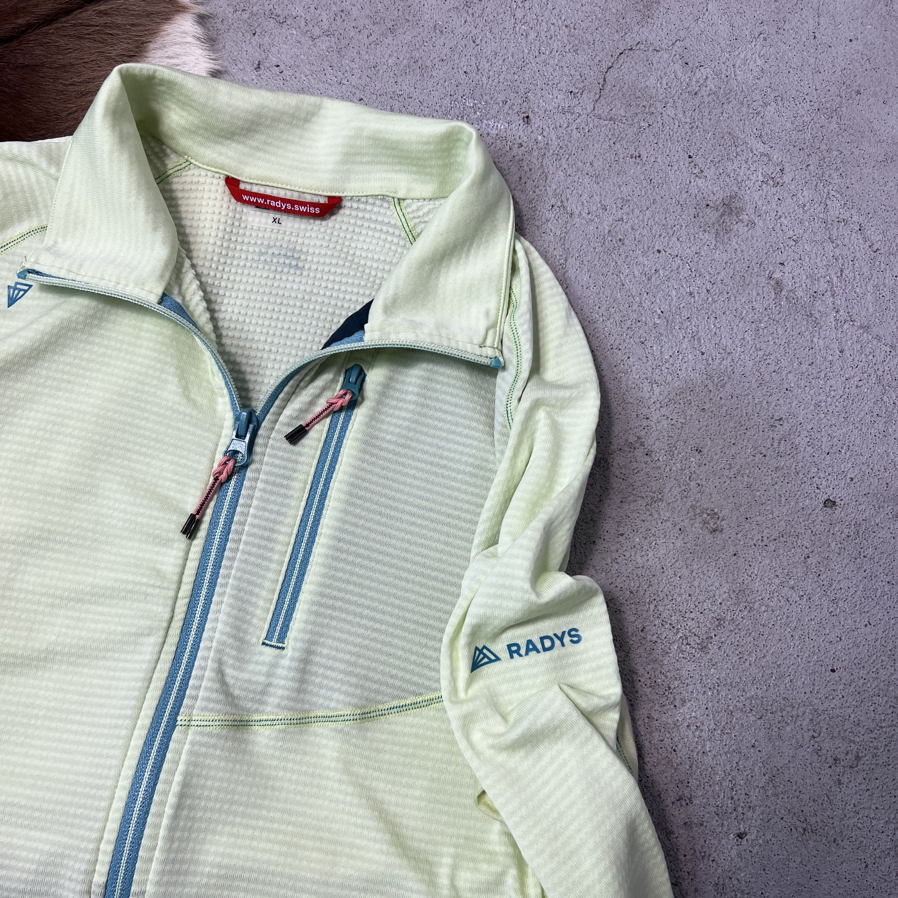 Vintage Vintage Sporty Streetwear Thermo Radys Zip Sweatshirt Y2K Size XL / US 12-14 / IT 48-50 - 4 Thumbnail