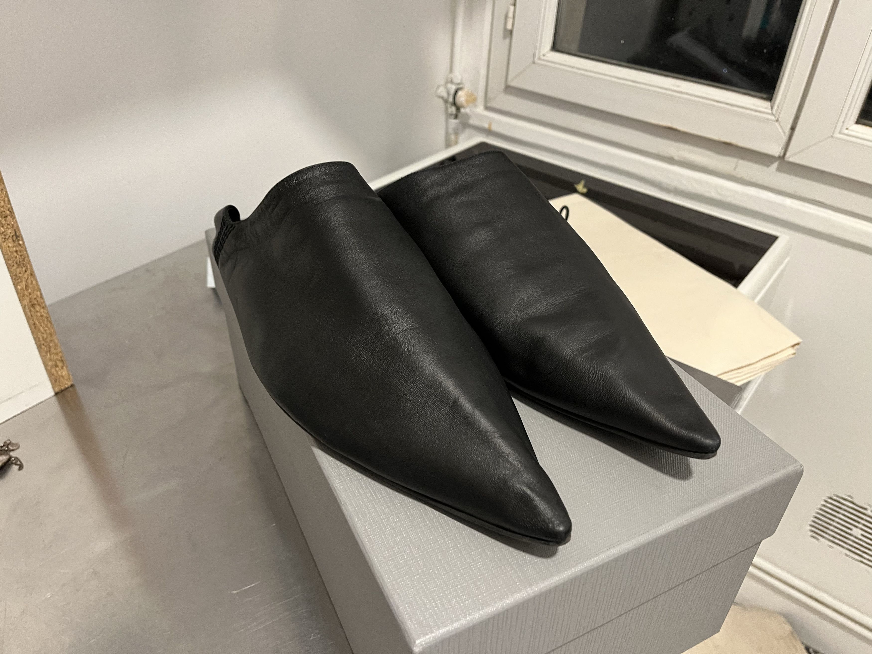 Balenciaga Balenciaga Flat Mule Black 42 Size US 9 / EU 42 - 3 Thumbnail