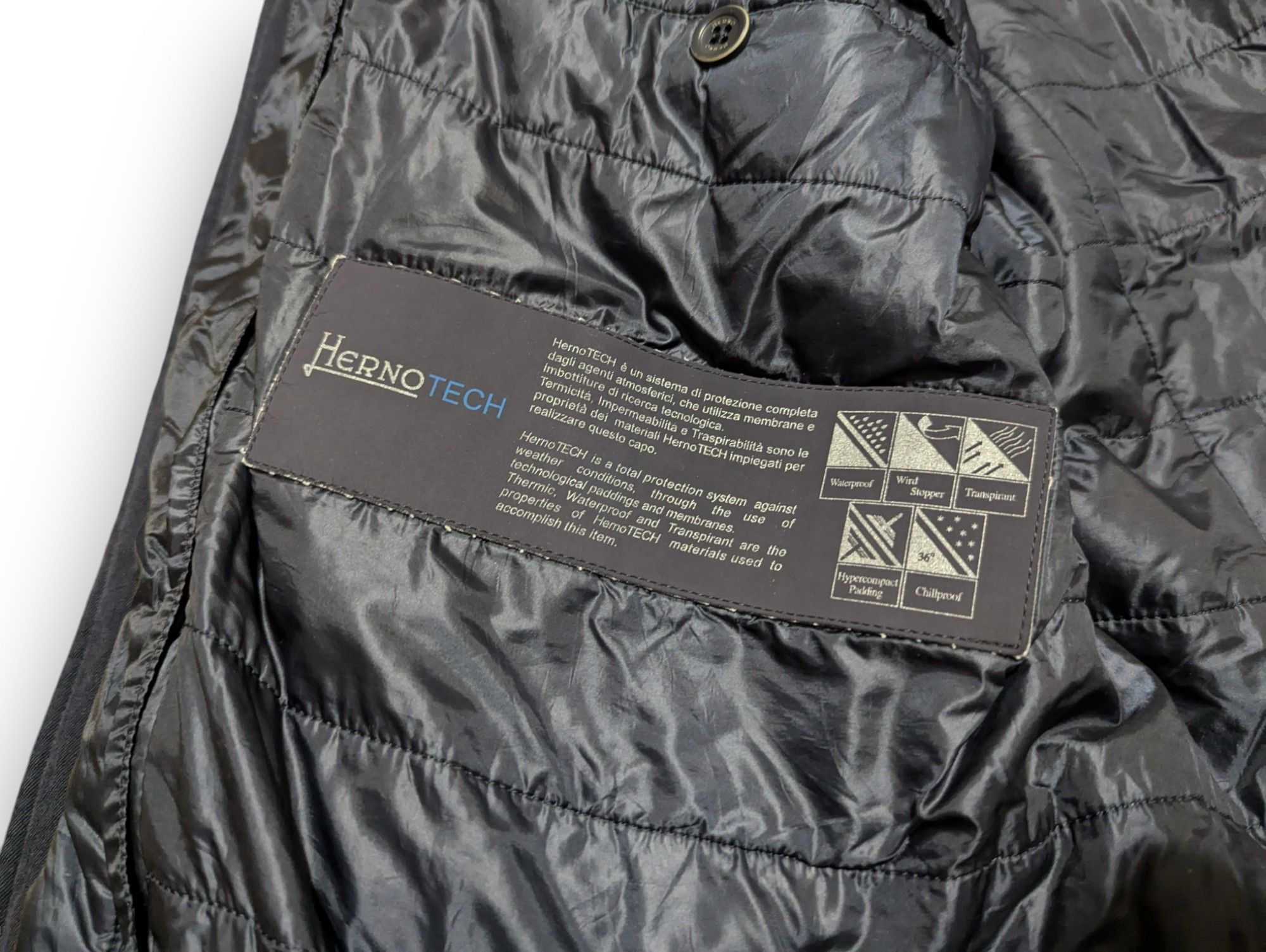 Herno HERNO X Loro Piana Green Storm System Waterproof Coat Jacket Size US XL / EU 56 / 4 - 16 Thumbnail