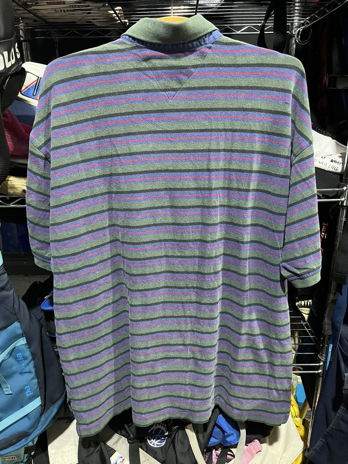 Tommy Hilfiger Tommy Hilfiger Striped Shirt Crest Logo 90s Size US XL / EU 56 / 4 - 2 Thumbnail