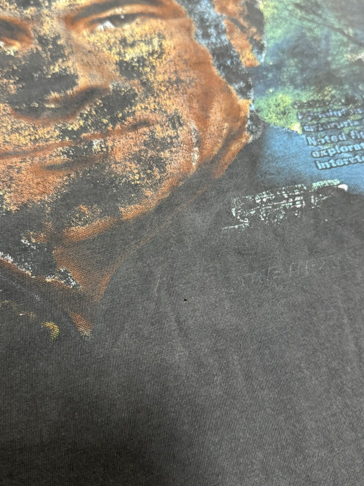 Band Tees Star Trek vinatge tee Jean Luc Picard Thrashed Faded Shirt Size US L / EU 52-54 / 3 - 12 Thumbnail
