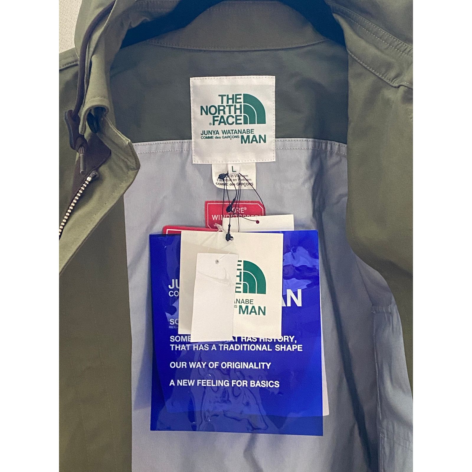 Comme des Garcons Junya Watanabe MAN x The North Face Windstopper Jacket Size US L / EU 52-54 / 3 - 6 Thumbnail