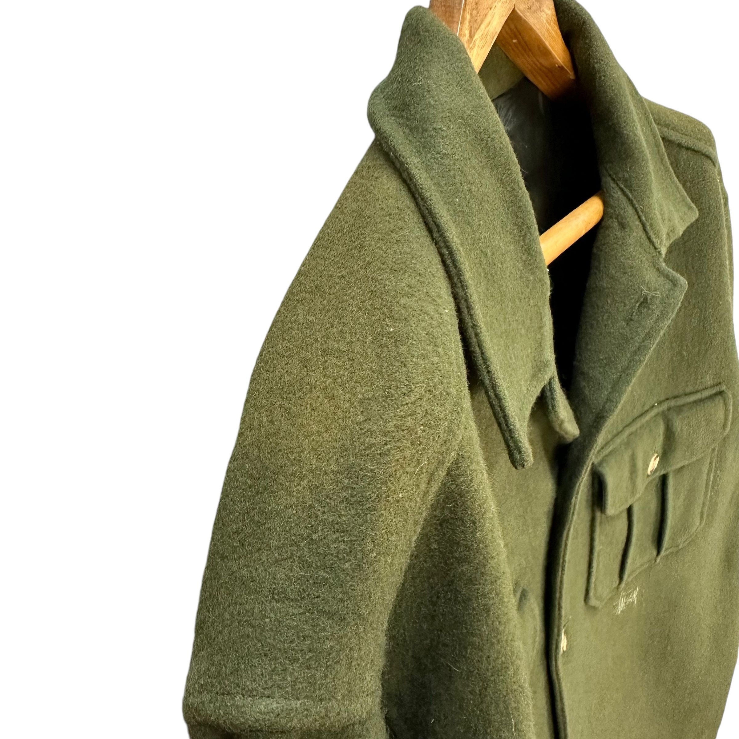 Stussy 90’s STUSSY Workwear Green Wool Flannel Jacket #105-1460 Size US L / EU 52-54 / 3 - 6 Thumbnail