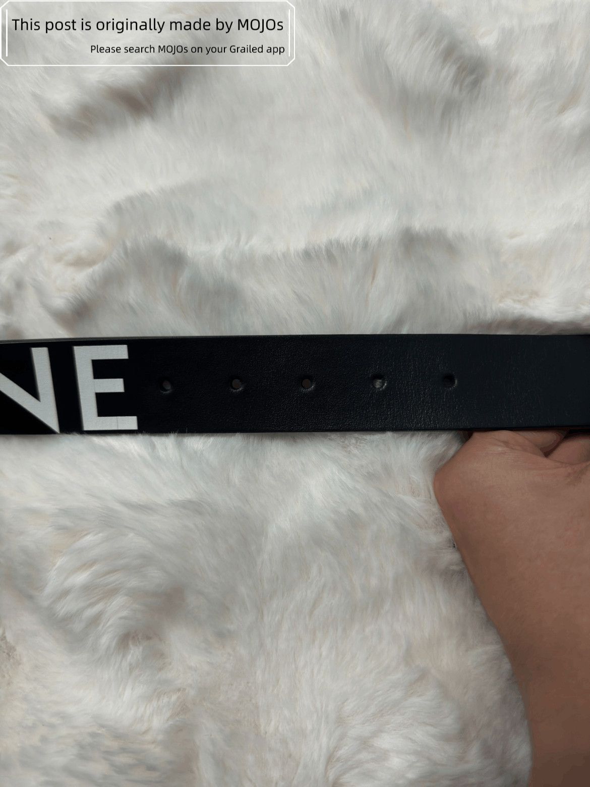 Celine Sz 80 Celine Logo Print Belt Size ONE SIZE - 4 Thumbnail