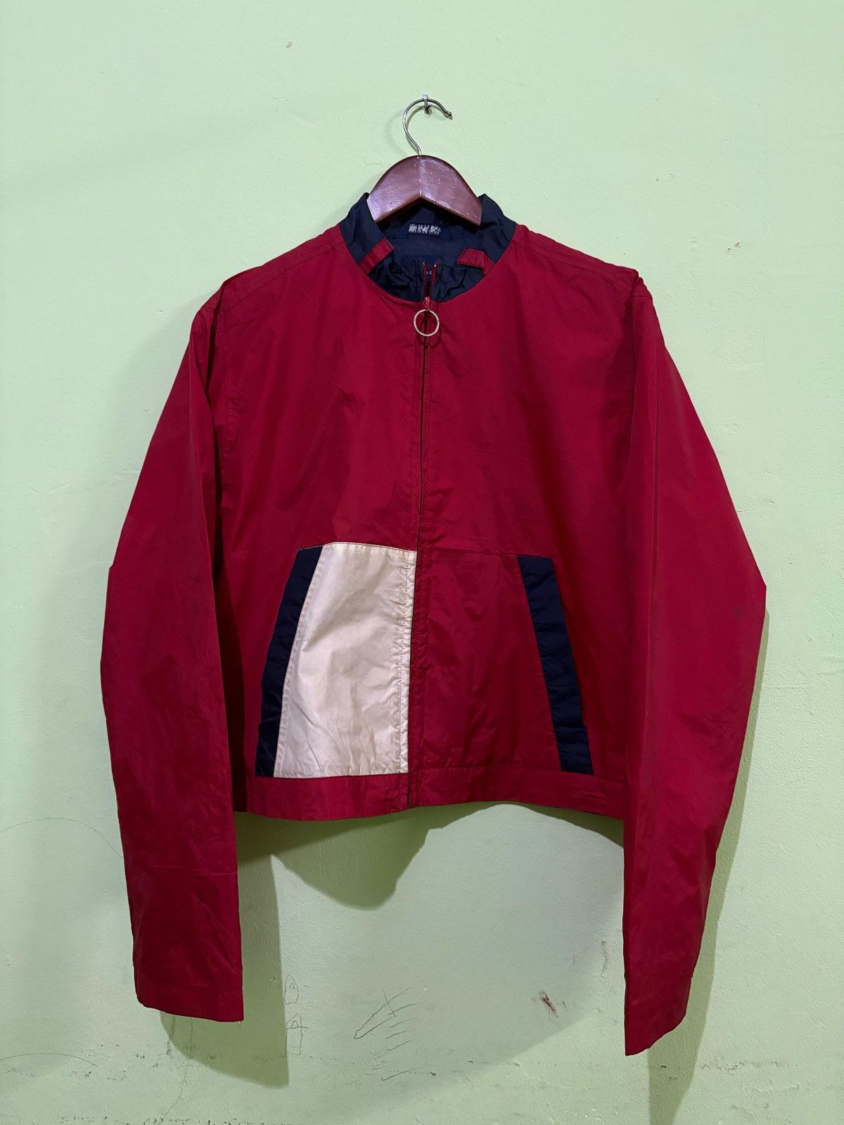 Tommy Hilfiger × Tommy Jeans Vintage Tommy Jeans Tommy Hilfiger Windbreaker Jacket Logo Size US L / EU 52-54 / 3 - 1 Thumbnail