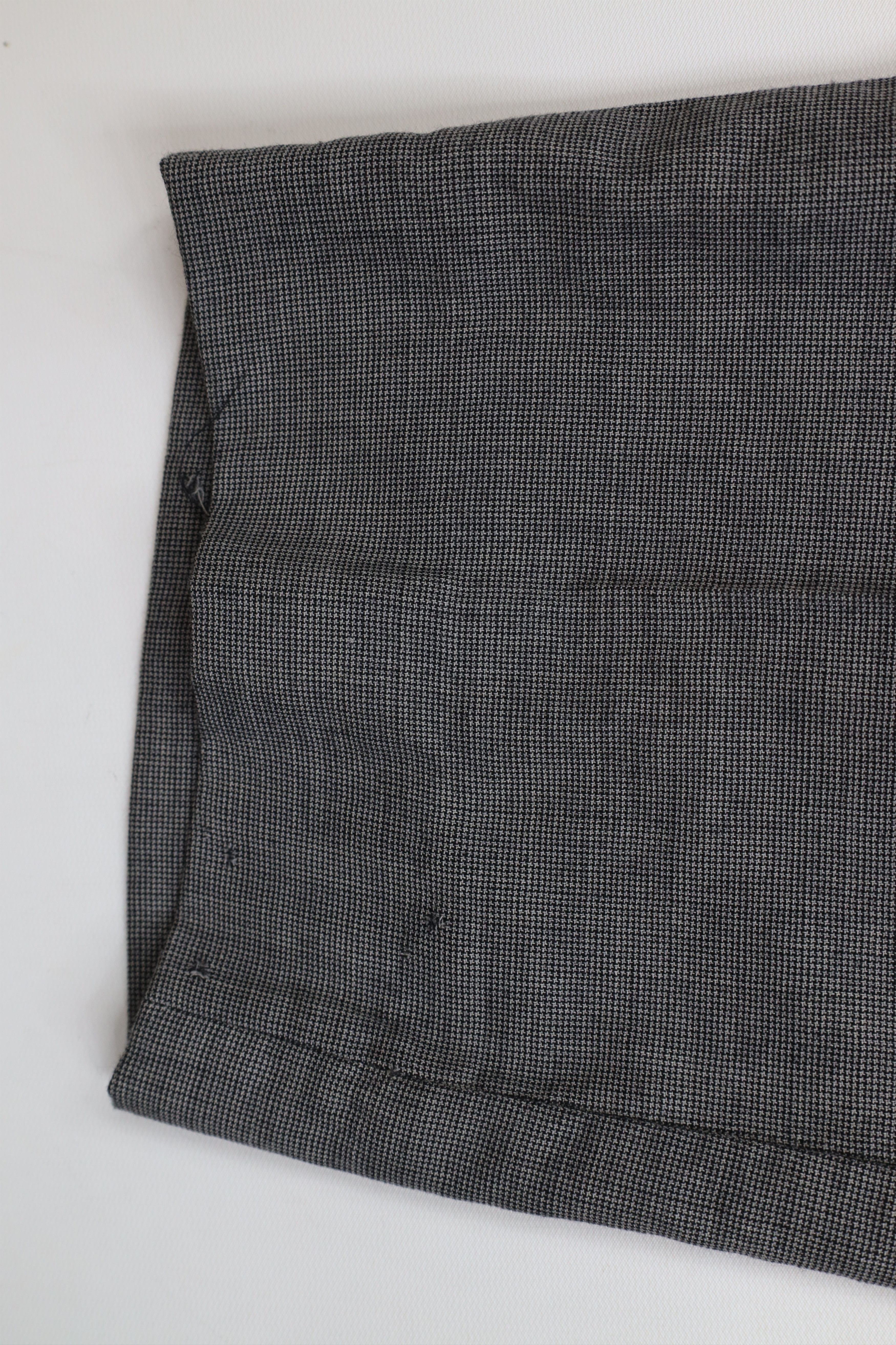 Vintage Vintage 90s Streetwear Wool Houndstooth Wide Leg Chino Pants Size US 39 - 5 Thumbnail