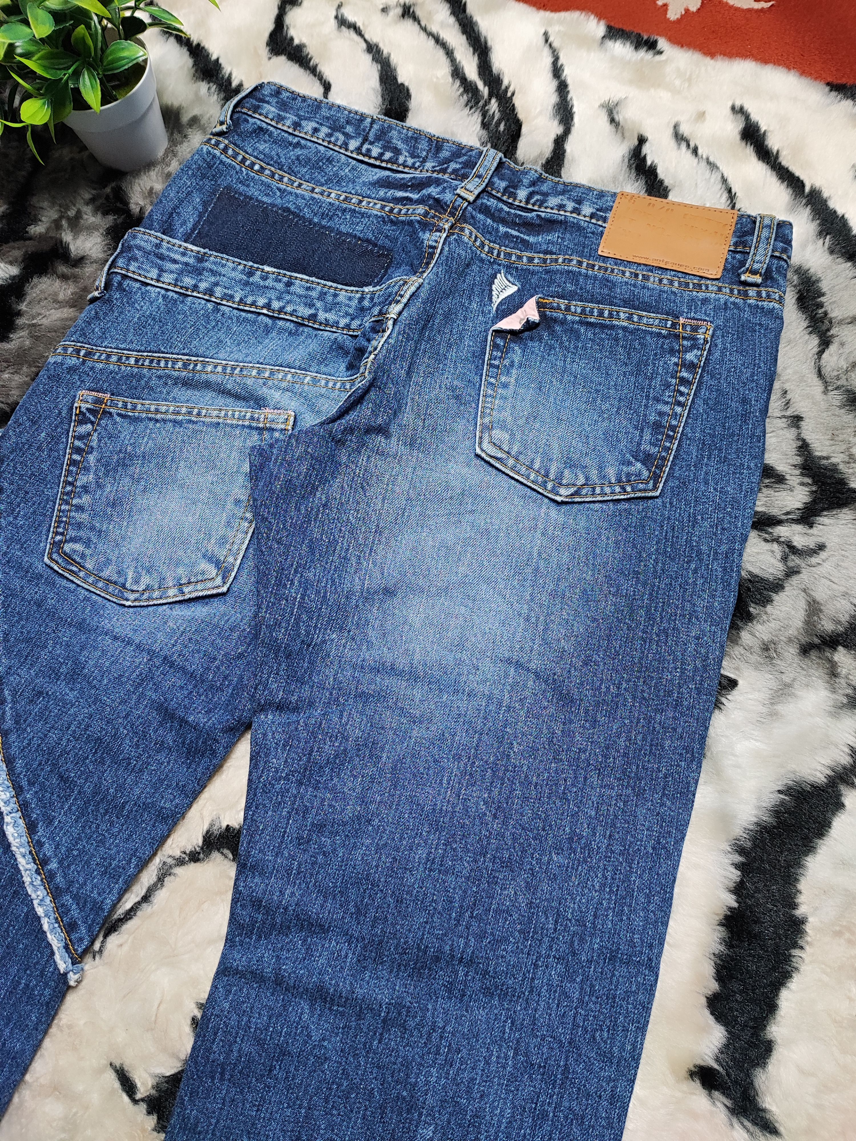 Japanese Brand Distress Jeans by Antgauge Japan Size US 30 / EU 46 - 14 Thumbnail