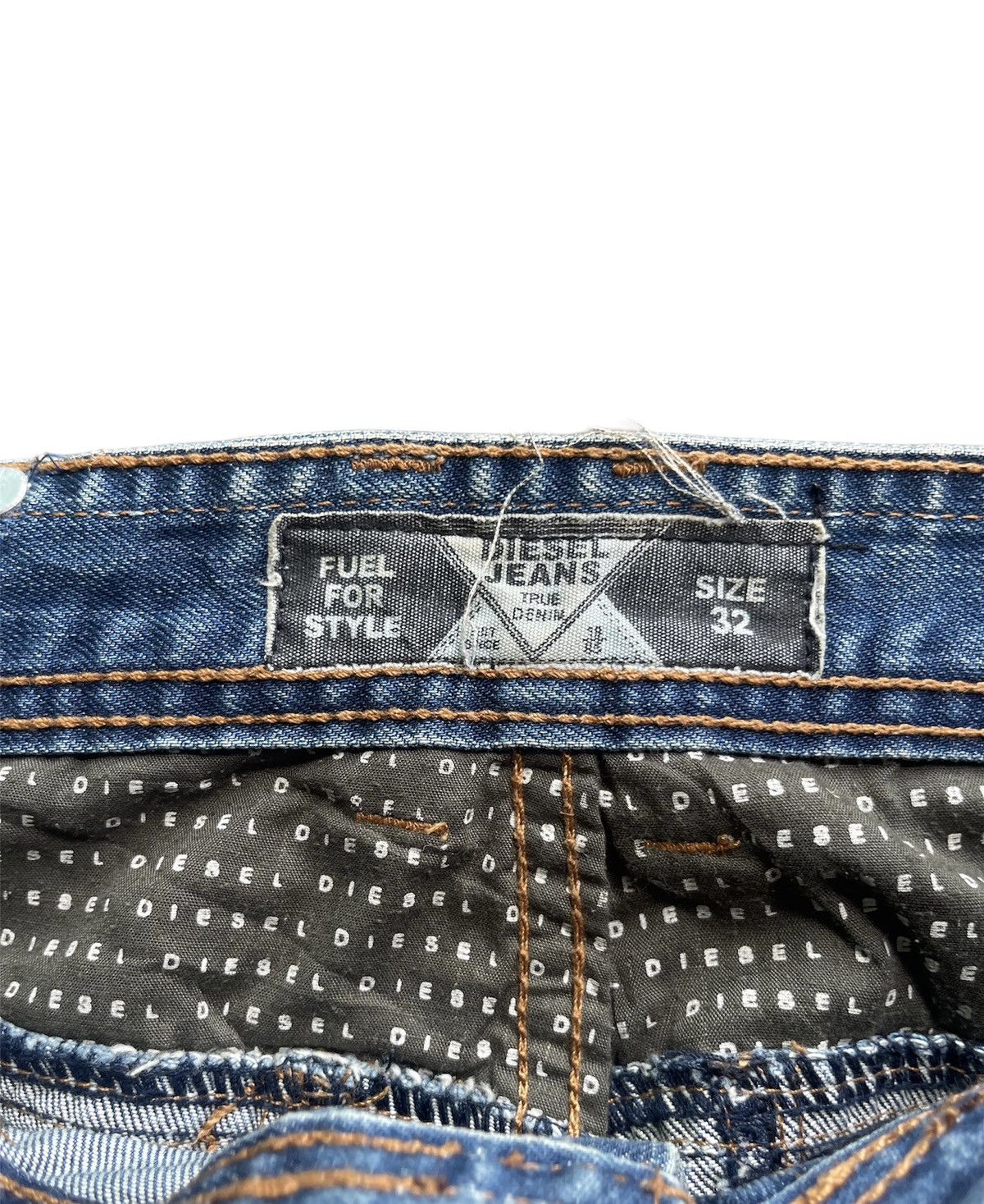 Diesel Y2K Diesel Denim Jeans Vintage Distressed Wash Size 32 Size US 32 / EU 48 - 3 Thumbnail