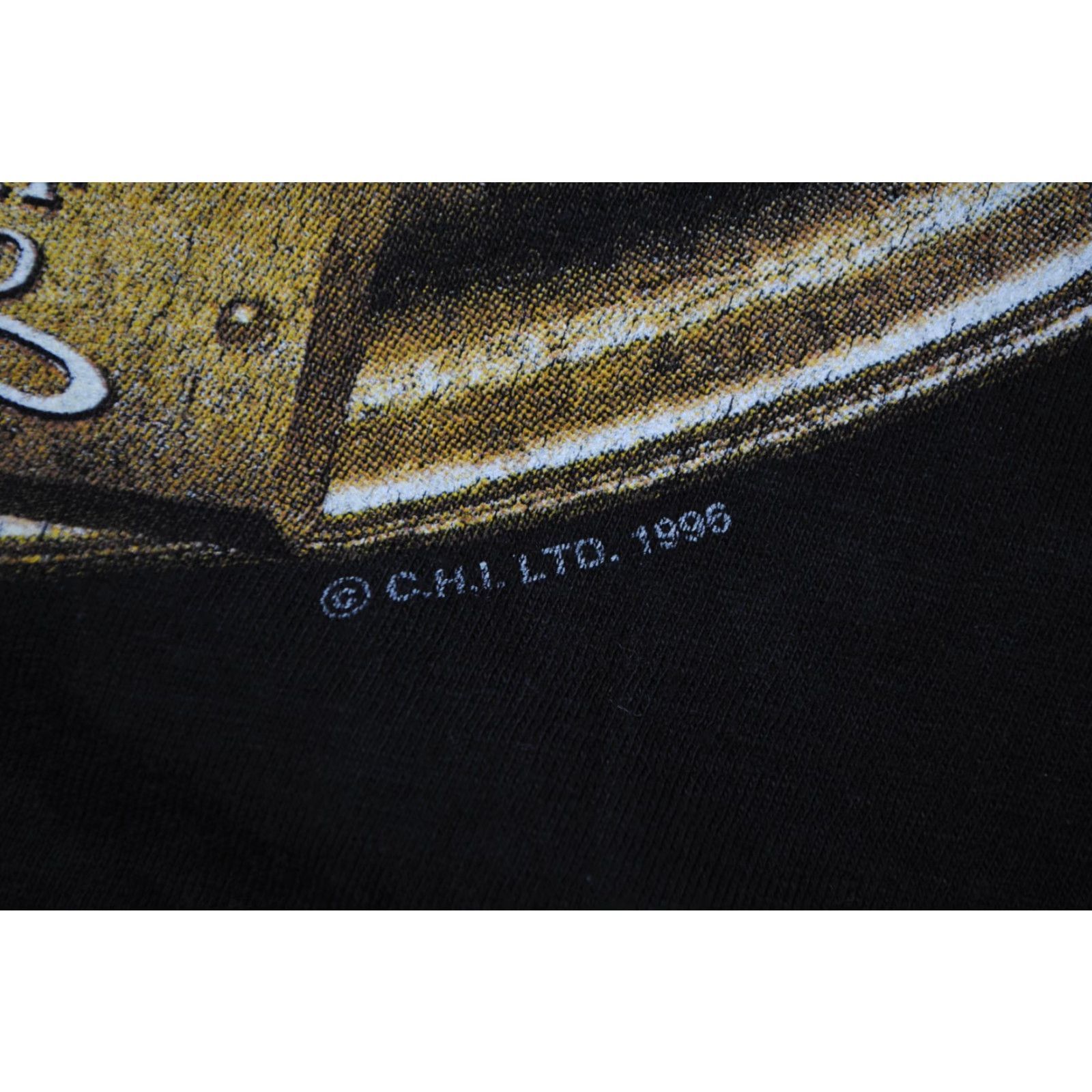 Vintage VINTAGE CLIFF RICHARD ENGLAND TOUR 1996 T SHIRT HEATHCLIFF SIZE L Mens 90s Black Shirt Size US L / EU 52-54 / 3 - 3 Thumbnail