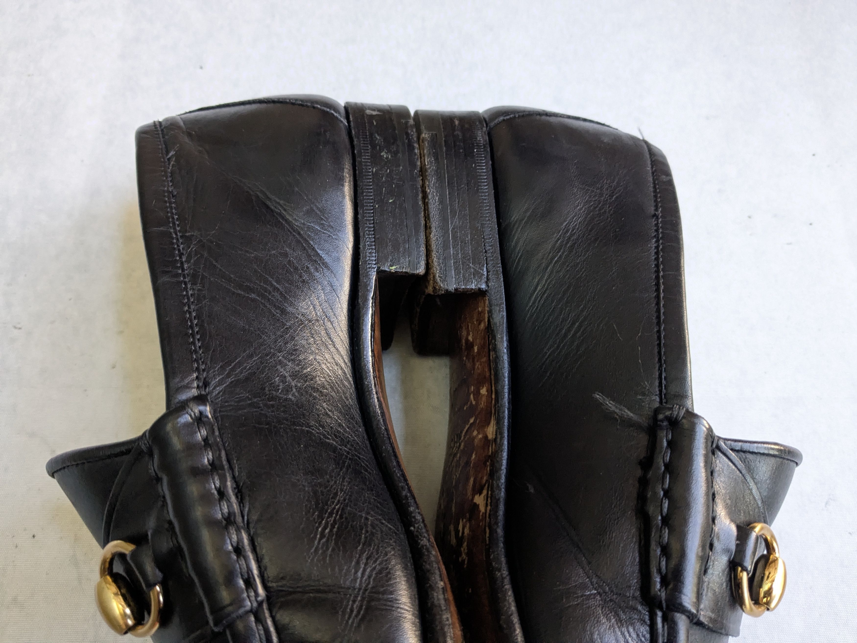 Gucci Gucci Horsebit Loafers Black 8.5 Leather Slip Ons Size US 8.5 / EU 41-42 - 8 Thumbnail