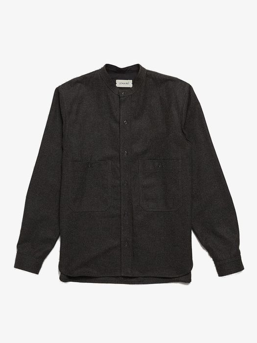 Lemaire Gray Buttoned Woolen Blazer-Overshirt | Grailed