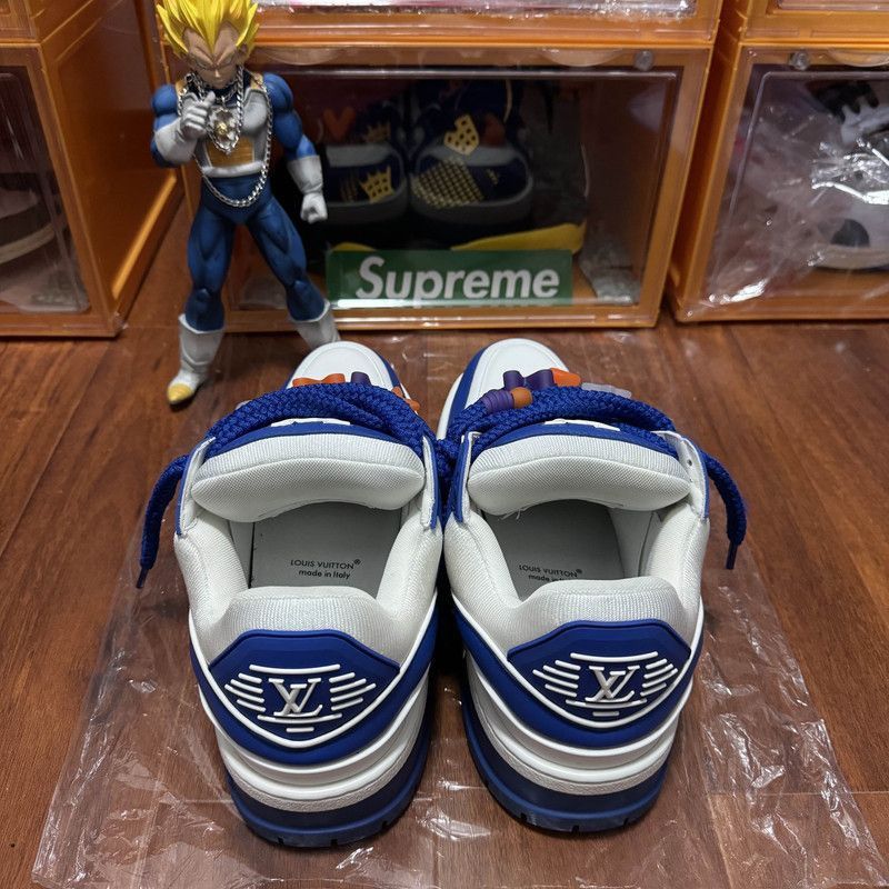 Louis Vuitton Louis Vuitton Trainer Maxi Low-Top Sneakers -2508 Size US 8 / EU 41 - 3 Thumbnail