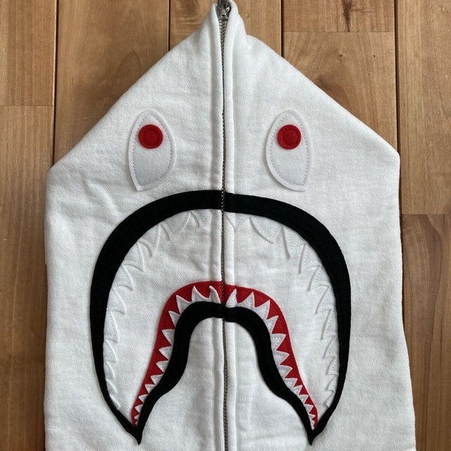 Bape BAPE WGM Shark Full Zip Hoodie a bathing ape Size S / US 4 / IT 40 - 4 Thumbnail