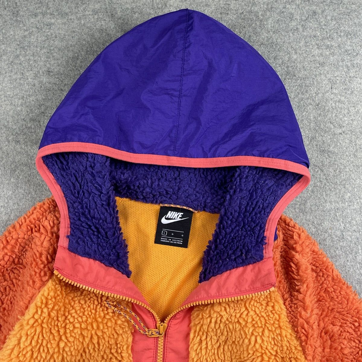 Nike Nike Sportswear Half-Zip Sherpa Hoodie Size US L / EU 52-54 / 3 - 3 Thumbnail