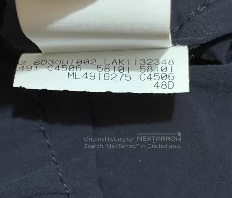 Brunello Cucinelli Brunello Cucinelli Jacket traveler's coat, black single-la Size US L / EU 52-54 / 3 - 7 Thumbnail