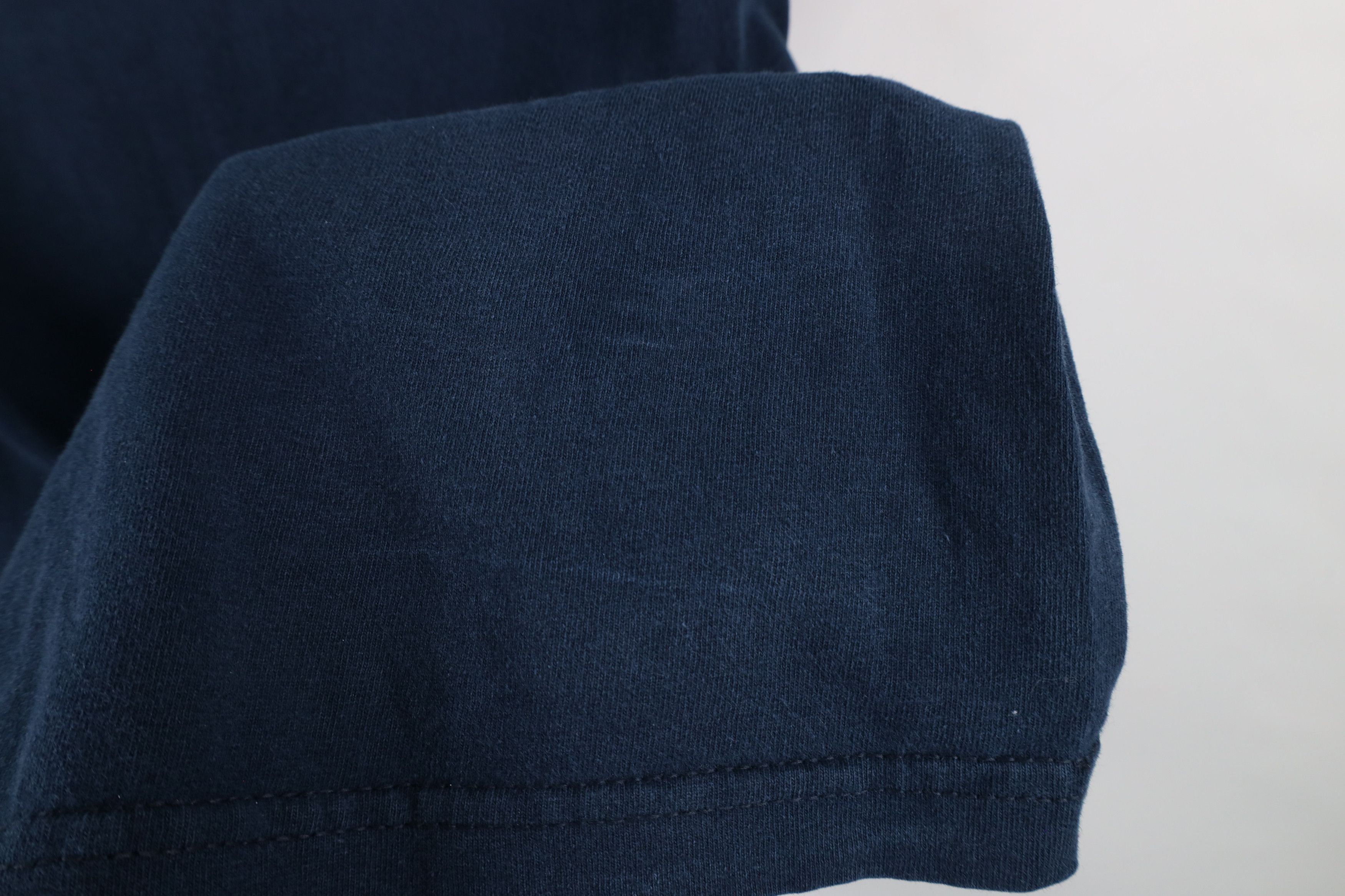 Nike × Vintage Vintage Nike Spell Block Letter Short Sleeve T-Shirt Blue Size US L / EU 52-54 / 3 - 6 Thumbnail