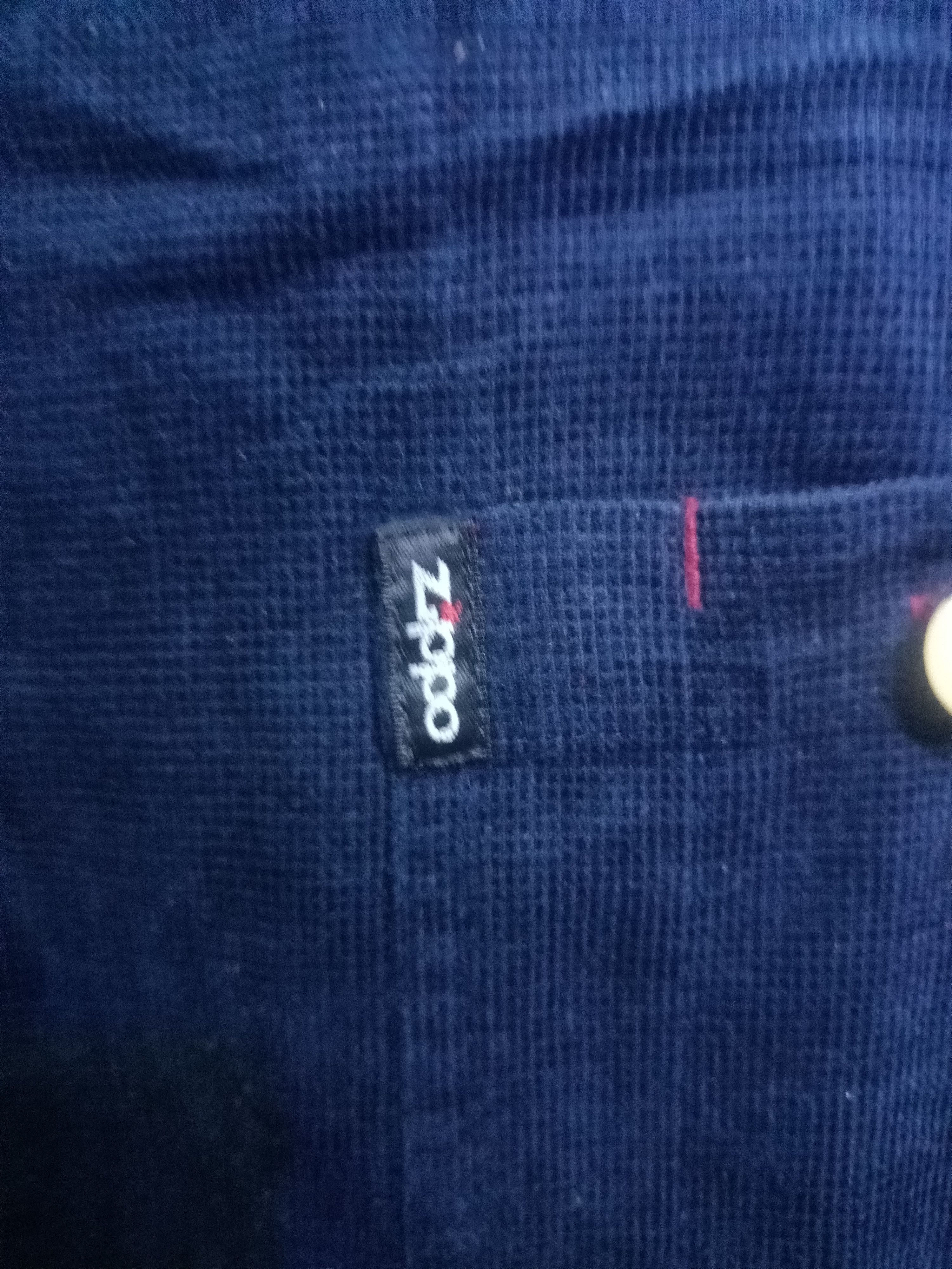 Zippo Vintage Zippo Corduroy Zip Up Work Jacket Navy Blue Size US M / EU 48-50 / 2 - 4 Thumbnail